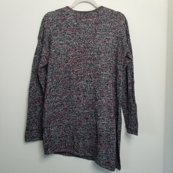 Pure J Jill Small Cashmere Wool Blend Knit Marbled Tunic Sweater Chunky Textured - Picture 11 of 15